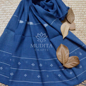Classic Cotton Jamdani Stole – MCSTCJ057