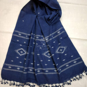 Classic Cotton Jamdani Stole – MCSTCJ110A